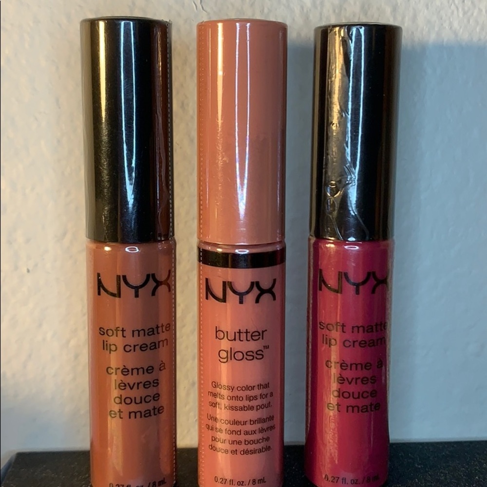 NYX Soft Matte Lip Creams + Butter Gloss